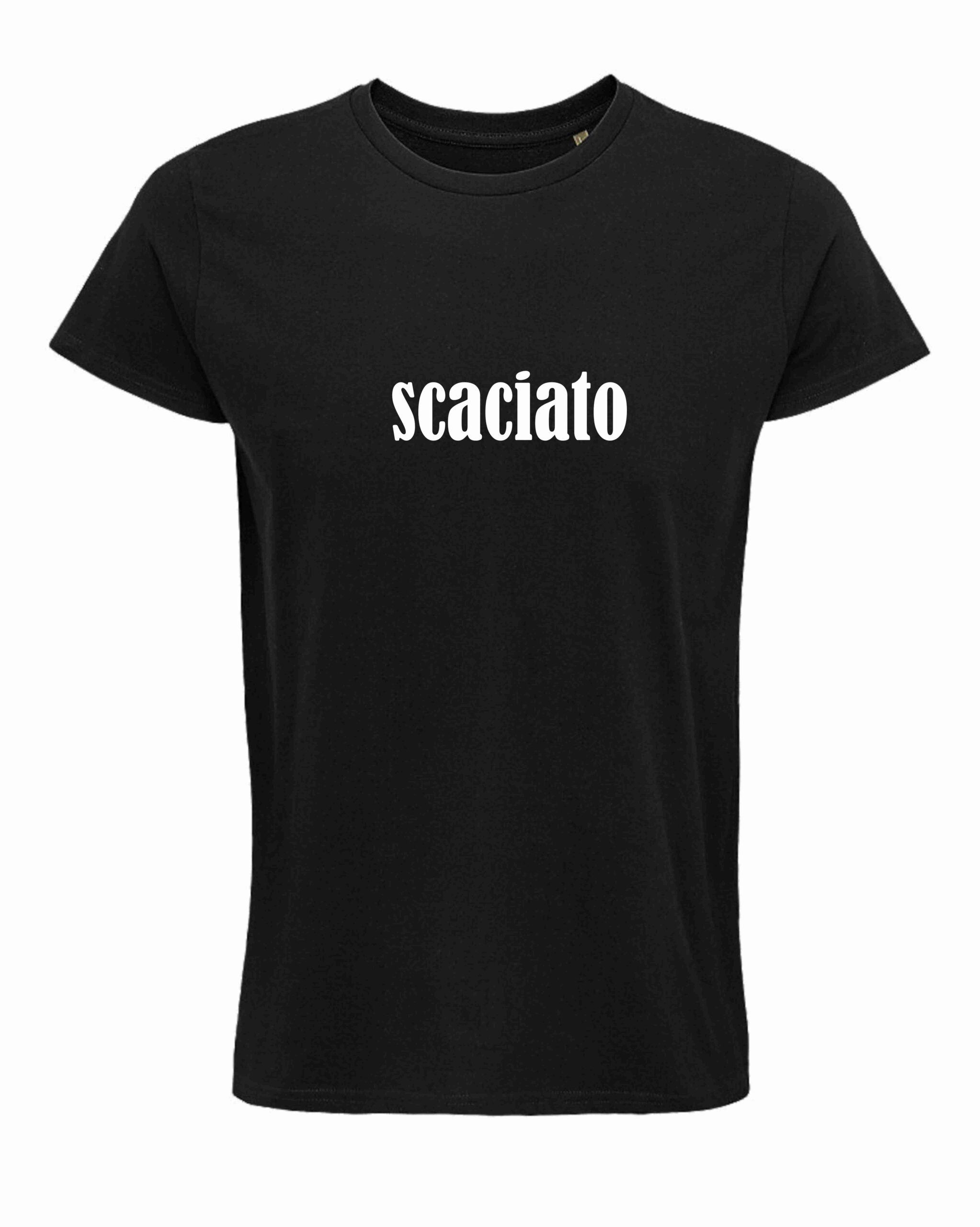 maglietta dialetto toscano SCACIATO